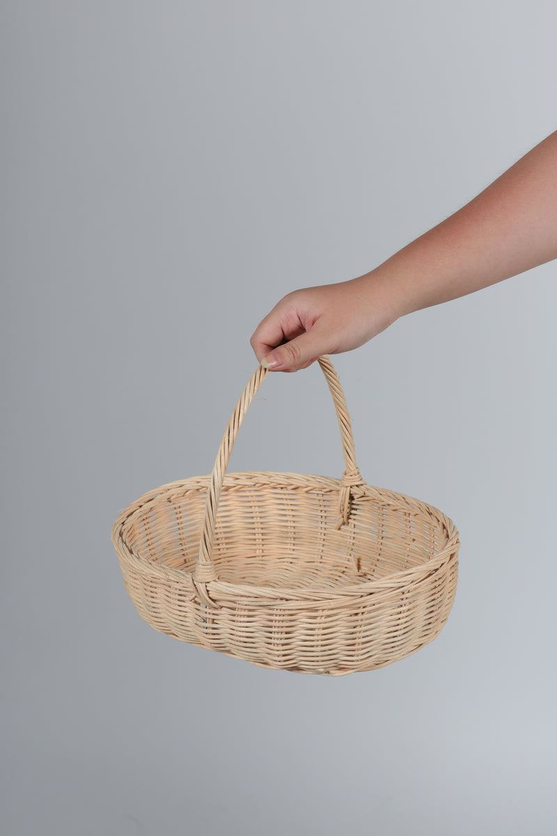 Keranjang Rotan Oval